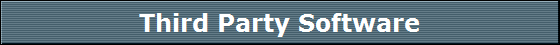 Third Party Software